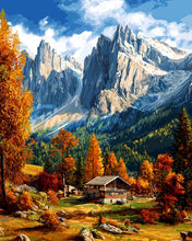 Load image into Gallery viewer, Diamond Painting - Autumn in the Dolomites
