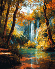 Load image into Gallery viewer, Diamond Painting - Autumn Cascade