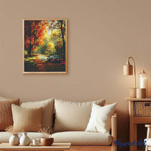 Load image into Gallery viewer, Diamond Painting - Golden Road Journey