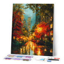 Load image into Gallery viewer, Diamond Painting - Autumn City Lights