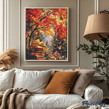 Load image into Gallery viewer, Diamond Painting - Reading with Butterflies