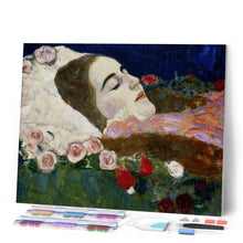 Load image into Gallery viewer, Diamond Painting - Miss Ria Munk on her Deathbed - Gustav Klimt