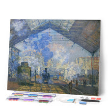 Load image into Gallery viewer, Diamond Painting - The Gare Saint-Lazare - Monet