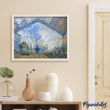 Load image into Gallery viewer, Diamond Painting - The Gare Saint-Lazare - Monet