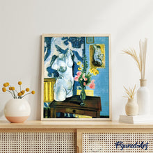 Load image into Gallery viewer, Diamond Painting - Plaster Torso with Bouquet of Flowers - Matisse