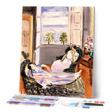 Load image into Gallery viewer, Diamond Painting - Interior with Two Figures, Open Window - Matisse