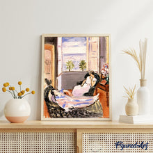 Load image into Gallery viewer, Diamond Painting - Interior with Two Figures, Open Window - Matisse