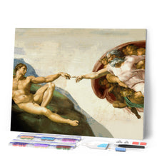 Load image into Gallery viewer, Diamond Painting - The Creation of Adam - Michelangelo