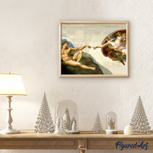 Load image into Gallery viewer, Diamond Painting - The Creation of Adam - Michelangelo