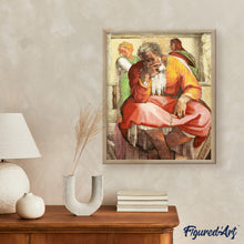 Load image into Gallery viewer, Diamond Painting - Prophet Jeremiah - Michelangelo