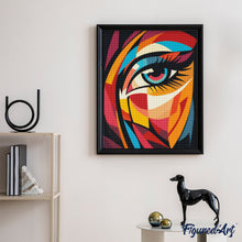 Load image into Gallery viewer, Diamond Painting - Bold Abstract Eye
