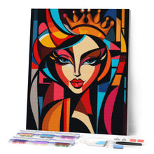 Load image into Gallery viewer, Diamond Painting - Bold Abstract Queen