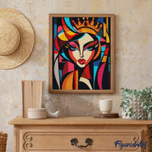 Load image into Gallery viewer, Diamond Painting - Bold Abstract Queen