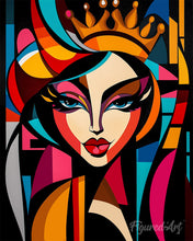 Load image into Gallery viewer, Diamond Painting - Bold Abstract Queen