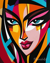 Load image into Gallery viewer, Diamond Painting - Bold Abstract Face