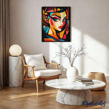 Load image into Gallery viewer, Diamond Painting - Bold Abstract Glamour Face