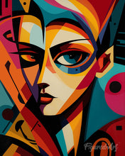 Load image into Gallery viewer, Diamond Painting - Bold Abstract Portrait
