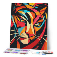 Load image into Gallery viewer, Diamond Painting - Bold Abstract Tiger 2
