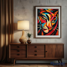 Load image into Gallery viewer, Diamond Painting - Bold Abstract Tiger 2
