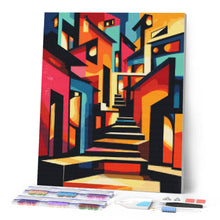 Load image into Gallery viewer, Diamond Painting - Bold Abstract Alleyway