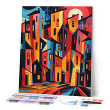Load image into Gallery viewer, Diamond Painting - Bold Abstract Buildings
