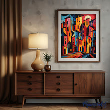 Load image into Gallery viewer, Diamond Painting - Bold Abstract Buildings