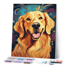 Load image into Gallery viewer, Diamond Painting - Sunshine Golden Retriever