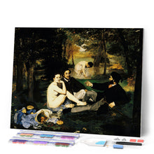 Load image into Gallery viewer, Diamond Painting - The Luncheon on the Grass - Manet