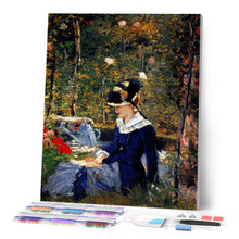 Load image into Gallery viewer, Diamond Painting - Young Woman in the Garden - Manet