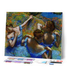 Load image into Gallery viewer, Diamond Painting - Blue Dancers - Degas