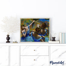 Load image into Gallery viewer, Diamond Painting - Blue Dancers - Degas