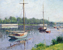 Load image into Gallery viewer, Diamond Painting - The Basin at Argenteuil - Caillebotte