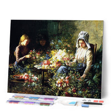 Load image into Gallery viewer, Diamond Painting - Flower Sellers - Abbott Fuller Graves