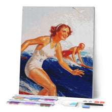 Load image into Gallery viewer, Diamond Painting - Hawaii Surf Girls