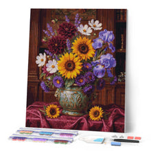 Load image into Gallery viewer, Diamond Painting - Vibrant Garden Bouquet