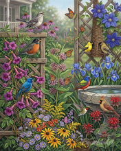 Load image into Gallery viewer, Diamond Painting - Wings Among the Blossoms