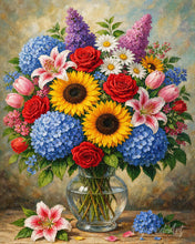 Load image into Gallery viewer, Diamond Painting - Elegant Bouquet