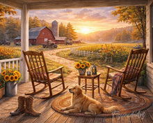 Load image into Gallery viewer, Diamond Painting - Quiet Country Porch