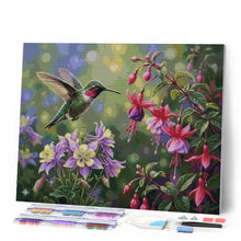Load image into Gallery viewer, Diamond Painting - Whispers of the Hummingbird