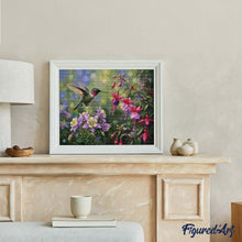 Load image into Gallery viewer, Diamond Painting - Whispers of the Hummingbird