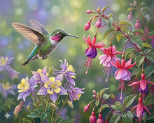 Load image into Gallery viewer, Diamond Painting - Whispers of the Hummingbird