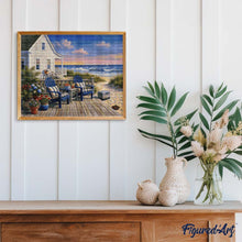 Load image into Gallery viewer, Diamond Painting - Seaside Porch Escape