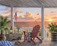 Load image into Gallery viewer, Diamond Painting - Seaside Evening Glow