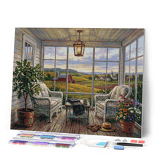 Load image into Gallery viewer, Diamond Painting - Peaceful Porch