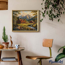 Load image into Gallery viewer, Diamond Painting - Alpine Cottage Dream