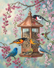 Load image into Gallery viewer, Diamond Painting - Cherry Blossom Birds