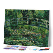 Load image into Gallery viewer, Diamond Painting - Water Lilies and Japanese Bridge - Monet