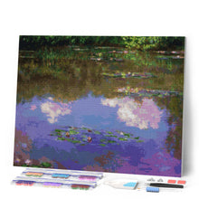 Load image into Gallery viewer, Diamond Painting - Water-Lilies, Clouds - Monet