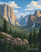 Load image into Gallery viewer, Diamond Painting - Yosemite National Park - California