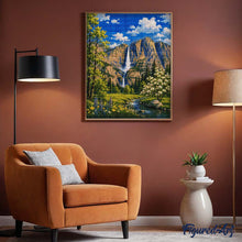 Load image into Gallery viewer, Diamond Painting - Yosemite National Park, Vernal Fall - California